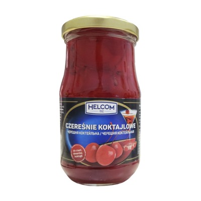 Черешня с веточкой в сиропе Мараскино HELCOM 370 г