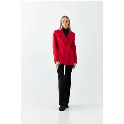 Пальто женское демисезонное 26860 (красный)