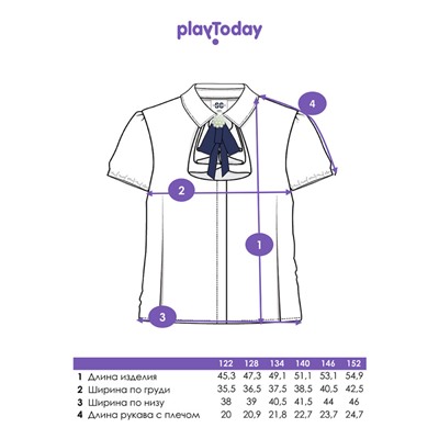 Блузка для девочки