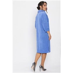 Платье трикотажное Никс (васильковое) П14277-4М