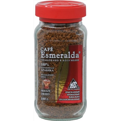 Cafe Esmeralda. Ирландский крем 100 гр. стекл.банка