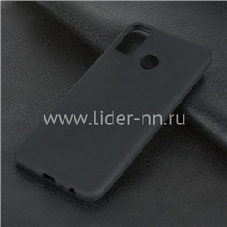Задняя панель для Huawei Honor  9X Lite Силикон матовый (черная)