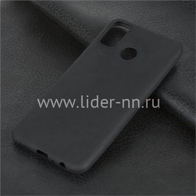 Задняя панель для Huawei Honor  9X Lite Силикон матовый (черная)