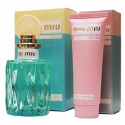 Подарочный набор Miu Miu L'Eau Bleue Eau De Parfum 2 in 1