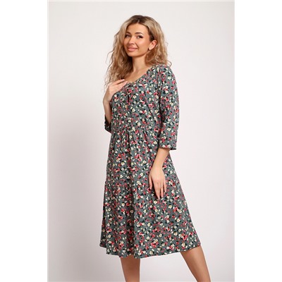 Женское платье 51208 / зеленый