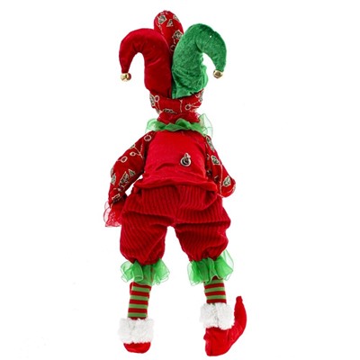 GAEM Игрушка набивная "Клоун" (муз,движ), L15 W13 H45 см (полка 25 см.)