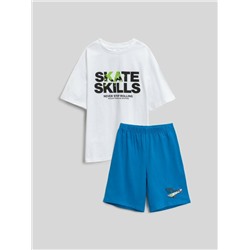 Набор детский для мальчиков ((1)футболка и (2)шорты) Marchetti