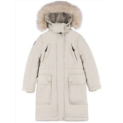Парка зимняя для девочки NIKASTYLE 5з4024 Беж