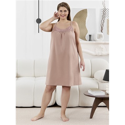 Женская сорочка Забвение-1 НС-641 / бежевый