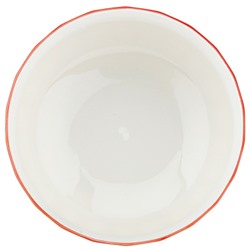 "Зайки" Салатник фарфоровый 950мл, д15,3х7,9см, с деколью, отводка (Китай)