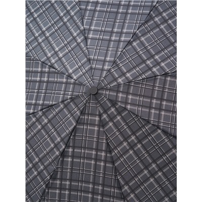 G4687 (Клетка на сером) Зонт мужской автомат Henry Backer