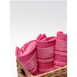 Комплект полотенец 3 шт 50*90 Рейв Розовый