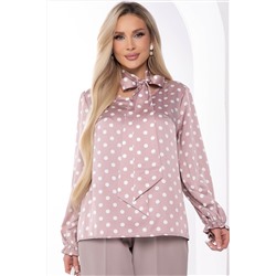 Блуза "Тина" (пудра) Б8098