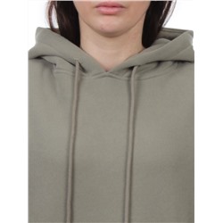 2610 GRAY GREEN Толстовка женская (85% хлопок, 10% полиэстер, 5% спандекс)