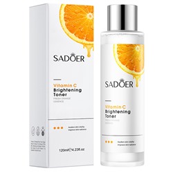 Тонер для сияния кожи с витамином С SADOER Vitamin С Brightening Toner, 120 мл
