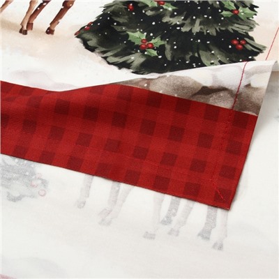 Дорожка Этель «Happy Holidays» 40×149 см, 100% хлопок, саржа 190 г/м²