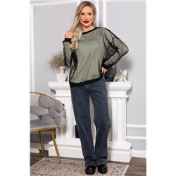 Свитшот Джокер (черно-лимонный) Б14711-5М