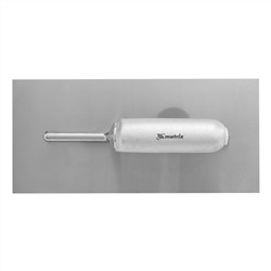 Гладилка стальная, 280 х 130 мм, зеркальная полировка, деревянная ручка Matrix