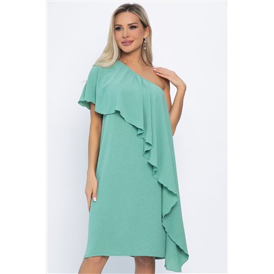 Платье Шардоне (серо-зеленое) П13770-36М