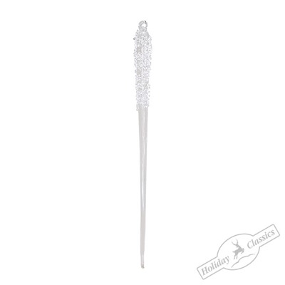 Сосулька "Арктика" (стекло) 2х2х25 см