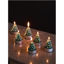 Набор декоративных свечей Enchanted woods из коллекции New Year Essential, 6 шт.