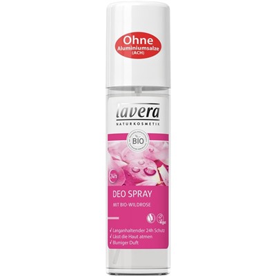 Lavera (Лавера)  Bio-Wildrose Deodorant Spray Дезодорант Спрей, 75 мл