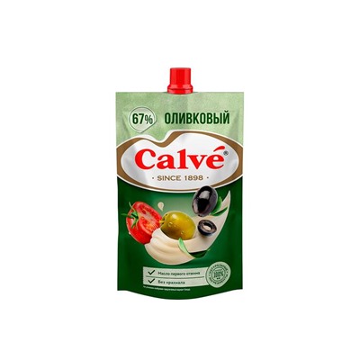 «Calve», майонез «Оливковый» 67%, 200 г