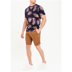 Palm Leaf Print T-Shirt