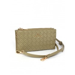 Сумка женская искусственная кожа DJ-СМ 7463-MOSS GREEN,  3отд,  плечевой ремень,  зеленый SALE 265266