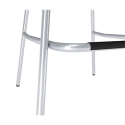 Стул барный SHT-ST35-1/S29
                        угольно-серый / хром лак