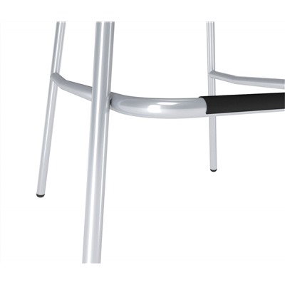 Стул барный SHT-ST35-1/S29
                        угольно-серый / хром лак