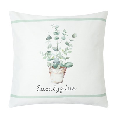 Комплект декоративных наволочек "Этель" Eucalyptus,  48 х 48 см-2шт, 100% хлопок