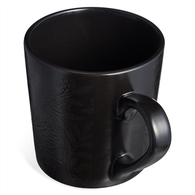 НАБОР КРУЖЕК  BRONCO "CHOICE BLACK" 400 МЛ =4 ШТ