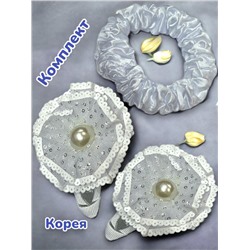 Детский набор аксессуаров для волос (Резинка 1 +тик-так 2) ТК2 тип 4