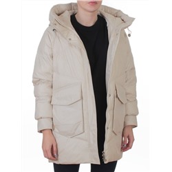 EB2819 LIGHT BEIGE Куртка зимняя женская (200 гр. холлофайбер)