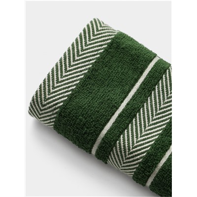Полотенце 30*60 зеленый рейв