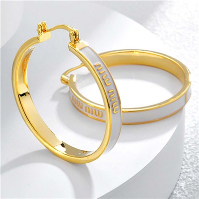Серьги с замком кольцо арт. 13 4540 (id 286002)