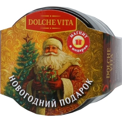 Dolche Vita. Новый год. Элитный. Новогодний подарок 30 гр. стекл.банка