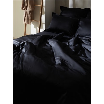 Пододеяльник SL Home Tencel 180*220 см , цв. чёрный