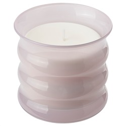 LUGNARE, Duftkerze im Glas, Jasmin/rosa,, 50 Std.