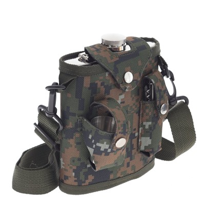 Набор с фляжкой 500 мл, 5 в 1, L14 W8 H17 см