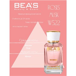 Beas W522 Montale Roses Musk Women edp 25 ml, Парфюм женский Beas W522 создан по мотивам аромата Montale Roses Musk