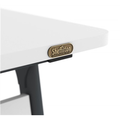 Cтол Альфа SHT-TN12/5-7
                        а5-7 двухм белый снег / антрацит