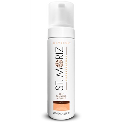 ST.MORIZ Мусс - автобронзант DARK темный оттенок 200 мл
