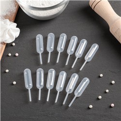 Набор пипеток для соуса «Сосуд», 12 шт., 1.5×6 см