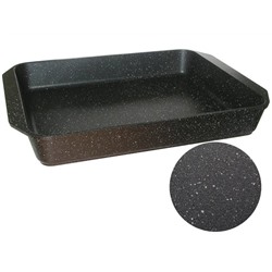 Противень 40*30см Гранит black