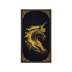 Полотенце махровое 6с103.412ж1 Огненный единорог(т.желтый) 50х90см