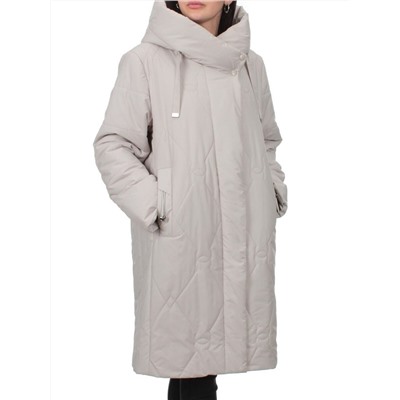 1119 LT. BEIGE Пальто зимнее облегченное женское (холлофайбер 150 гр.)