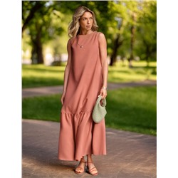 Платье из плотного лиоцелла