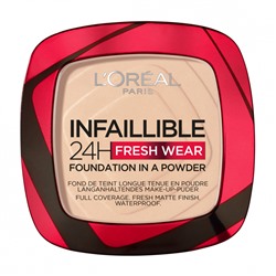 2 L`oreal Пудра ИНФАЙИБЛЬ 24H FRESH WEAR т. 20 ivory